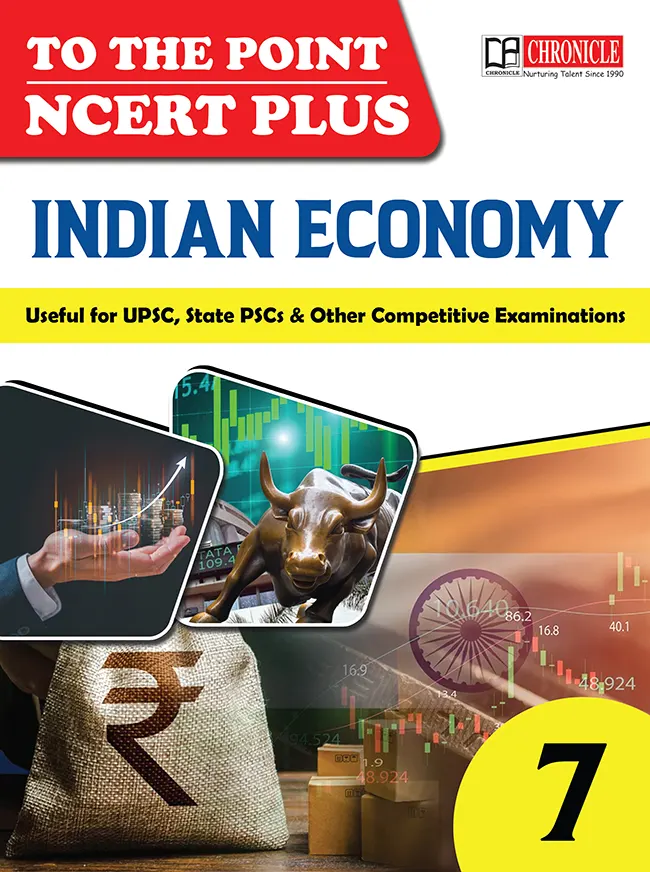 To The Point NCERT Plus Indian Economy Book For UPSC & State PCS